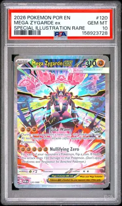 Pokemon PSA 10 Perfect Order Zygarde ex SIR #120 - Image 1