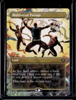 Multiversal Passage - 206 - SPM - NM - MTG Magic the Gathering - Image 1