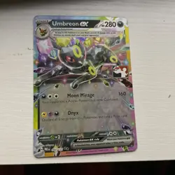 Umbreon ex #060/131 Prize Pack Series Card Holo Stamped NM - Image 1