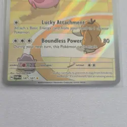Pokemon TCG Chansey 187/167 Twilight Masquerade IR Full Art Holo English 120 HP - Image 3