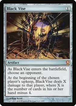 MTG | Black Vise [From the Vault: Relics] Foil Near Mint - Image 1