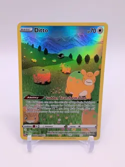 Pokemon TCG Ditto Crown Zenith Galarian Gallery Card GG22/GG70 NM Condition - Image 1