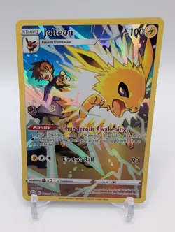 Jolteon TG04/TG30 Swsh09: Brilliant Stars Trainer Gallery Holo Pokemon - Image 1