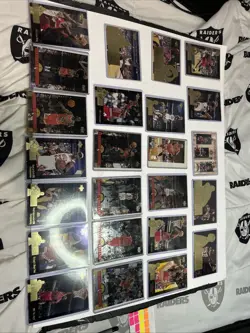 Michael Jordan Jumbo Card Lot Of 24 Cards NBA Basketball HOF Oversized Cards - Image 1