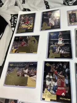 Michael Jordan Jumbo Card Lot Of 24 Cards NBA Basketball HOF Oversized Cards - Image 2