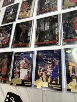 Michael Jordan Jumbo Card Lot Of 24 Cards NBA Basketball HOF Oversized Cards - Image 4