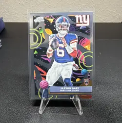 Topps Chrome 2025 Jaxson Dart New York Giants Rookie Card #174 - Image 1