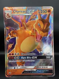 Pokemon TCG Charizard GX SM Black Star Promo SM211 Holo Promo NM - Image 1