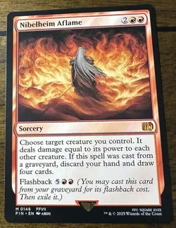 MTG - Nibelheim Aflame - Final Fantasy - NM - Image 1