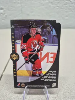Upper Deck Ice Patrick Elias Lethal Lines Gold Rc - Image 2