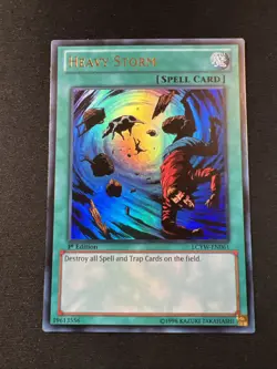 Yu-Gi-Oh! Heavy Storm (NM) 1st Edition LCYW-EN061 Ultra Rare - Image 1