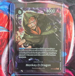 One Piece CCG Monkey.D.Dragon OP12-094 Legacy Master SR Foil Alt Art EN - Image 1