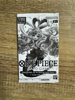 Kingdoms Of Intrigue Dash Pack Sealed Promo English One Piece Card Game TCG Op04 - Image 1