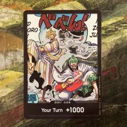 DON!! Card OP06 Zoro-Jurrou Alt Art Holo One Piece Wings Of The Captain English - Image 1