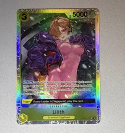 Bandai One Piece Card Game Lilith OP07-111 500 Years SR Alt Art Foil EN - Image 1