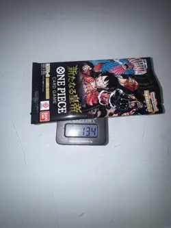 Heavy 13.4g One Piece Sealed Emperors In The New World OP-09 Japanese Pack - Image 1
