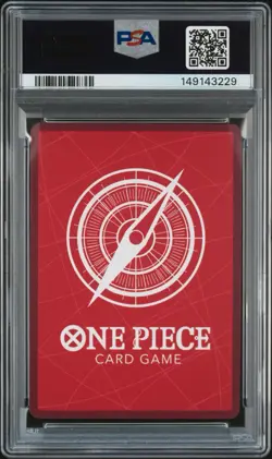 PSA 10 2025 One Piece CCG Silvers Rayleigh OP12-001 Legacy Alt Art Foil EN - Image 2
