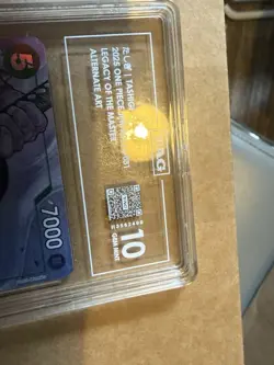 Tashigi TAG 10 OP12-031 Legacy of the Master Alt Art Foil JPN One Piece CCG - Image 2