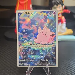 Pokemon TCG Clefairy Illustration Rare 094/088 Perfect Order Holo 70 HP English - Image 1