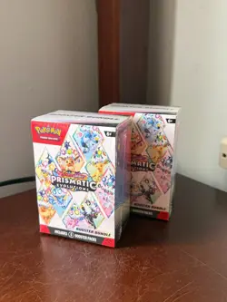 Pokemon TCG Scarlet & Violet Prismatic Evolutions Booster Bundle 2-Pack, Sealed - Image 3