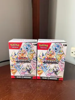 Pokemon TCG Scarlet & Violet Prismatic Evolutions Booster Bundle 2-Pack, Sealed - Image 4