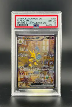 Alakazam ex - Special Illustration Rare 201/165 - S&V 151 - PSA 10 Gem Mint - Image 1