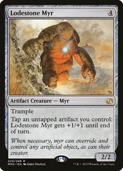 MTG | Lodestone Myr [Modern Masters 2015] Foil Near Mint - Image 1