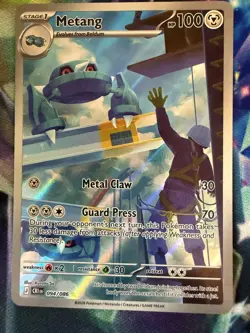 Pokemon TCG Illustration Rare Metang 094/086 Chaos Rising English - Image 1