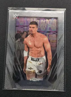 2026 Topps Chrome WWE Wrestling #137 GRAYSON WALLER Base Card - Image 1