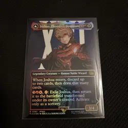 Magic The Gathering x Final Fantasy Joshua, Phoenix's Dominant (Borderless) Foil - Image 1