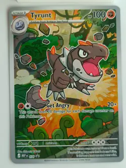 Pokemon TCG Tyrunt 070 MEP Mega Evolutions Promo SIR Full Art Card NM - Image 1