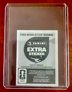 2026 Panini World Cup Alphonso Davies Extra Sticker Bronze Canada Unpeeled RARE - Image 2