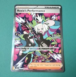 Pokemon Roxie's Performance Chaos Rising 121/086 SIR ENG - Image 1