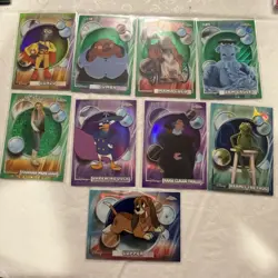 2026 Topps Chrome Disney Numbered Refractor Lot of 45 #/399 To #75 - Image 1