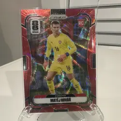 Panini 2026 Prizm FIFA World Cup Soccer Matej Kovar Czechia #479 Rookie 24/39 - Image 1