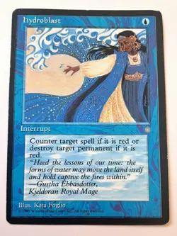 Magic The Gathering Hydroblast Ice Age 1995 MTG Instant MP - Image 1