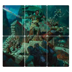 Magic the Gathering the Lord of the Rings Aragorn at Helm’s Deep - Image 4