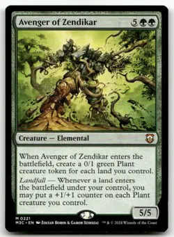 Avenger of Zendikar #221 (NM) Modern Horizons 3 M3C Magic MTG - Image 1