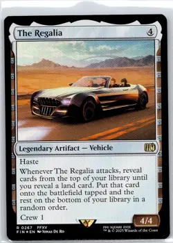 The Regalia Foil FINAL FANTASY #267 NM - Image 1