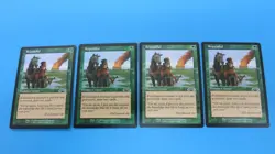4x BEQUEATHAL ENCHANT CREATURE EXODUS MTG MAGIC THE GATHERING NM / UNPLAYED - Image 1