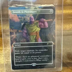 Magic the Gathering MTG Swords to Plowshares (Foil) (PSA Promo) (Sealed) - Image 3