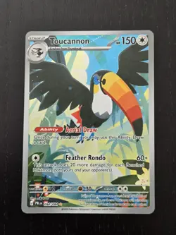 Toucannon 094/084 Illustration Rare Pokemon TCG Pitch Black ME05 English NM IR - Image 1