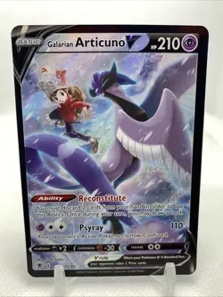 Galarian Articuno V TG16/TG30 Swsh10: Astral Radiance Trainer Gallery Holo - Image 1