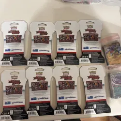 LOT OF 8 - DESTINED RIVALS SLEEVED BOOSTER PACKS NEW SEALED*free bulk included* - Image 2