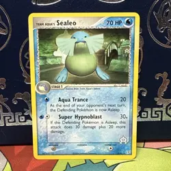 Pokemon EX - Team Magma vs Team Aqua Team Aqua’s Sealeo 16/95 NM - Image 1