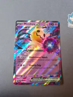 Pokemon TCG Mimikyu EX Double Rare Card SV09 Journey Together 069/159 - Image 1
