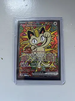 Pokemon TCG Meowth ex -121/88- Perfect Order - Image 1