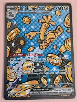 Pokemon #164/131 Gholdengo ex Prismatic Evolutions - Image 1