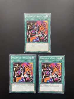 Yugioh Nightmare's Steelcage SDMA-EN021 / BP02-EN148 1st Edition Common LP/MP X3 - Image 1