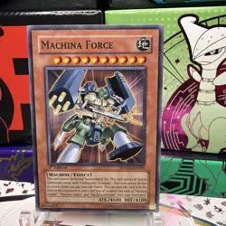 Yugioh Machina Force SDMM-EN009 Unlimited Edition Common + BONUS HOLO - Image 3